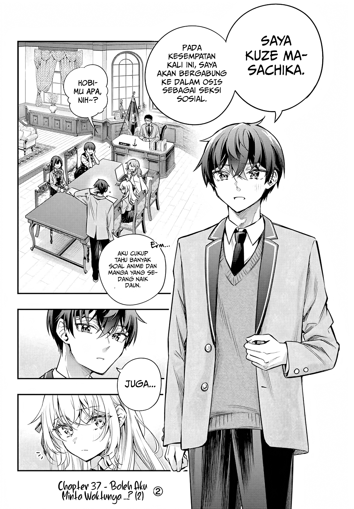 Tokidoki Bosotto Roshiago de Dereru Tonari no Alya-san chapter 37