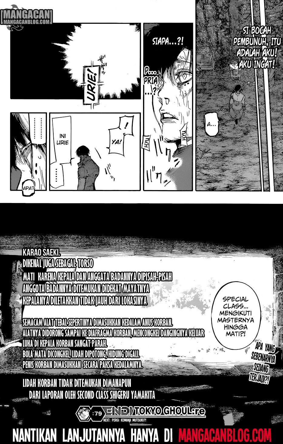 Tokyo Ghoul:re Chapter 79