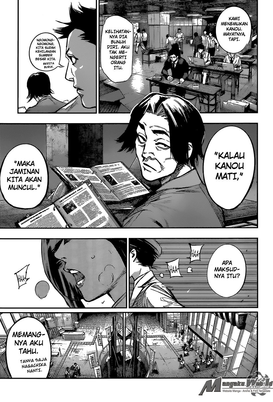 Tokyo Ghoul:re Chapter 149 Bahasa Indonesia