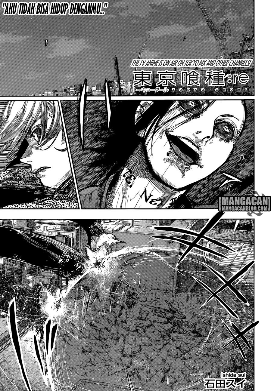 Tokyo Ghoul:re Chapter 169 Bahasa Indonesia