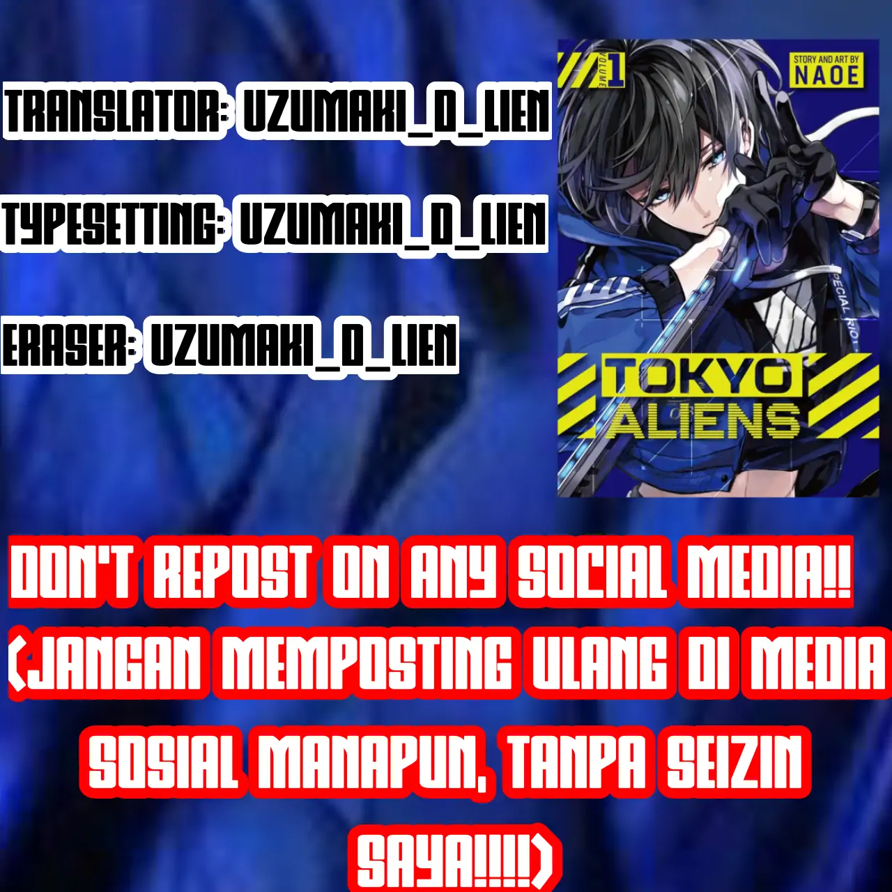 Tokyo Aliens Chapter 00 Bahasa Indonesia