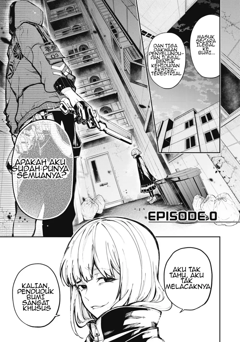 Tokyo Aliens Chapter 00 Bahasa Indonesia