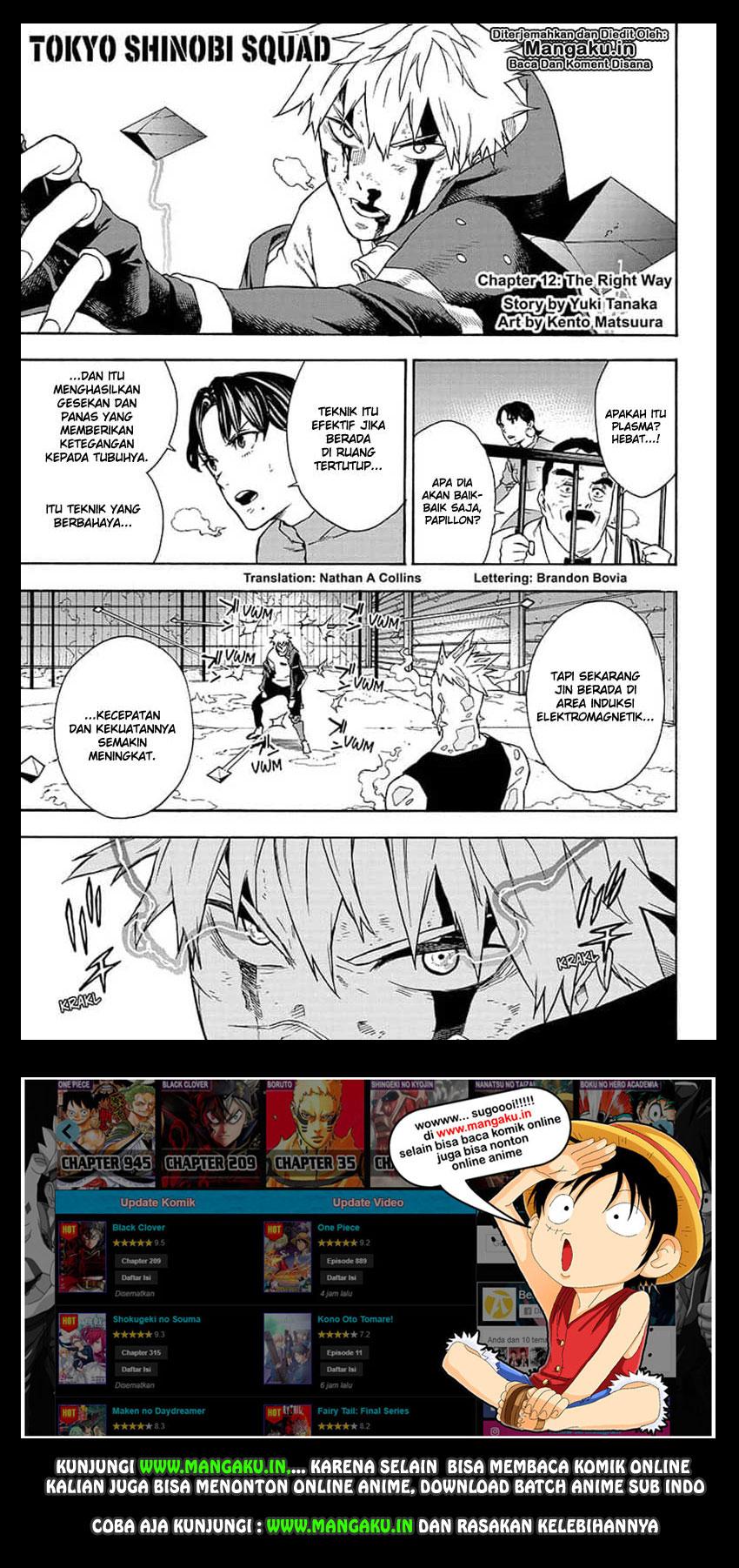 Tokyo Shinobi Squad chapter 12