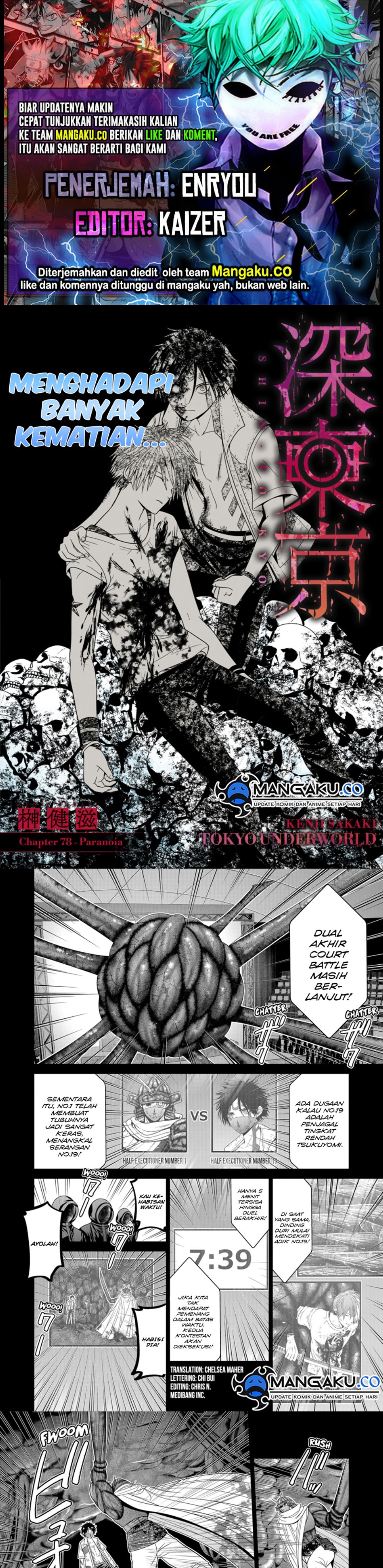 Tokyo Underworld Chapter 78 Bahasa Indonesia