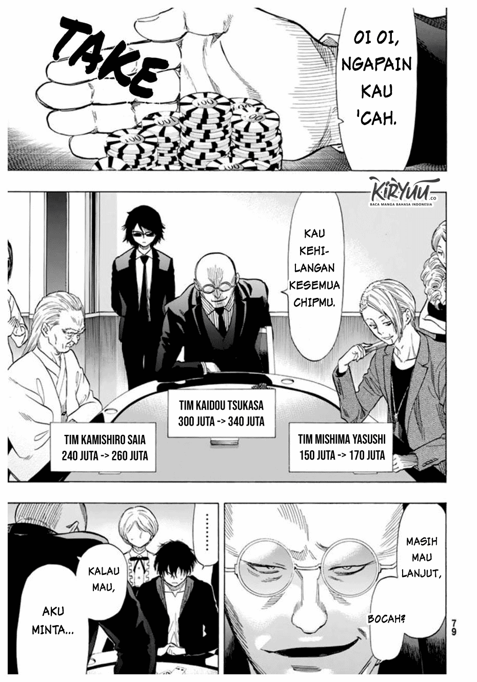 Tomodachi Game chapter 50