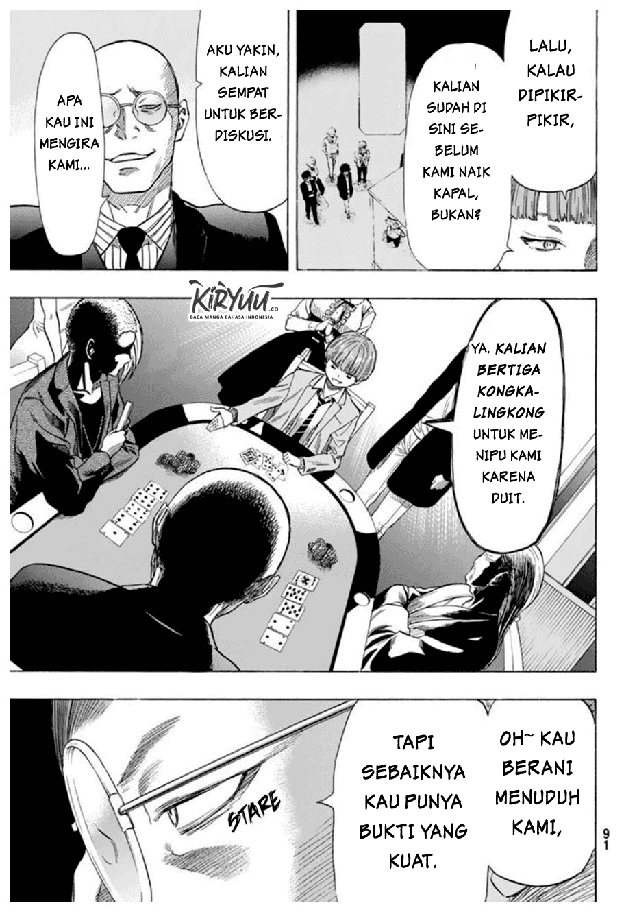 Tomodachi Game chapter 50