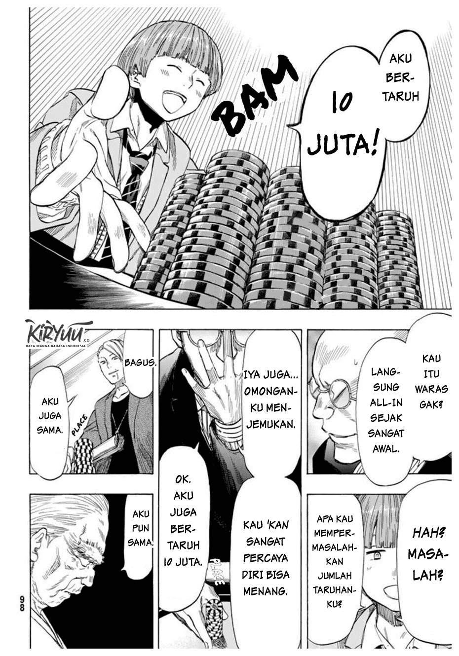 Tomodachi Game chapter 50