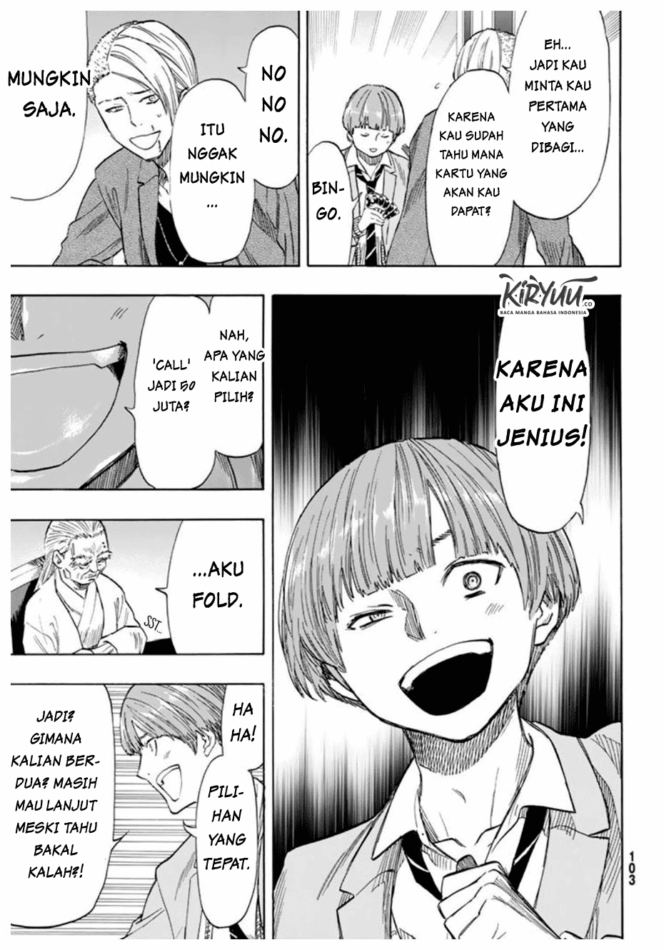 Tomodachi Game chapter 50