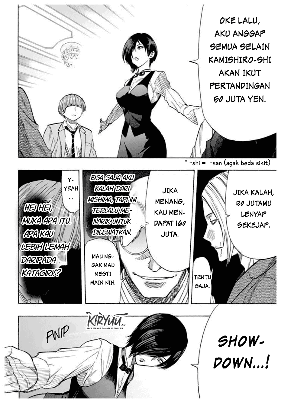 Tomodachi Game chapter 50