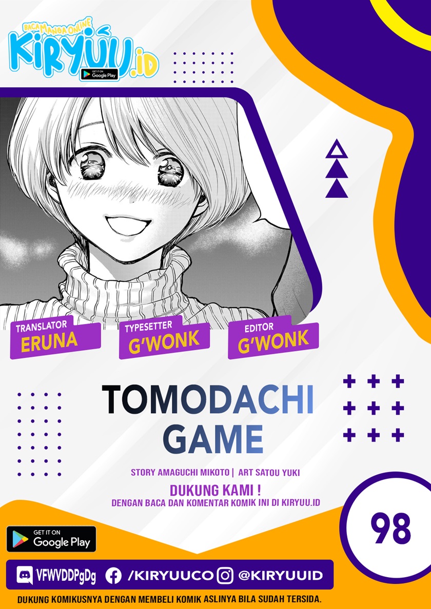 Tomodachi Game Chapter 98 Bahasa Indonesia