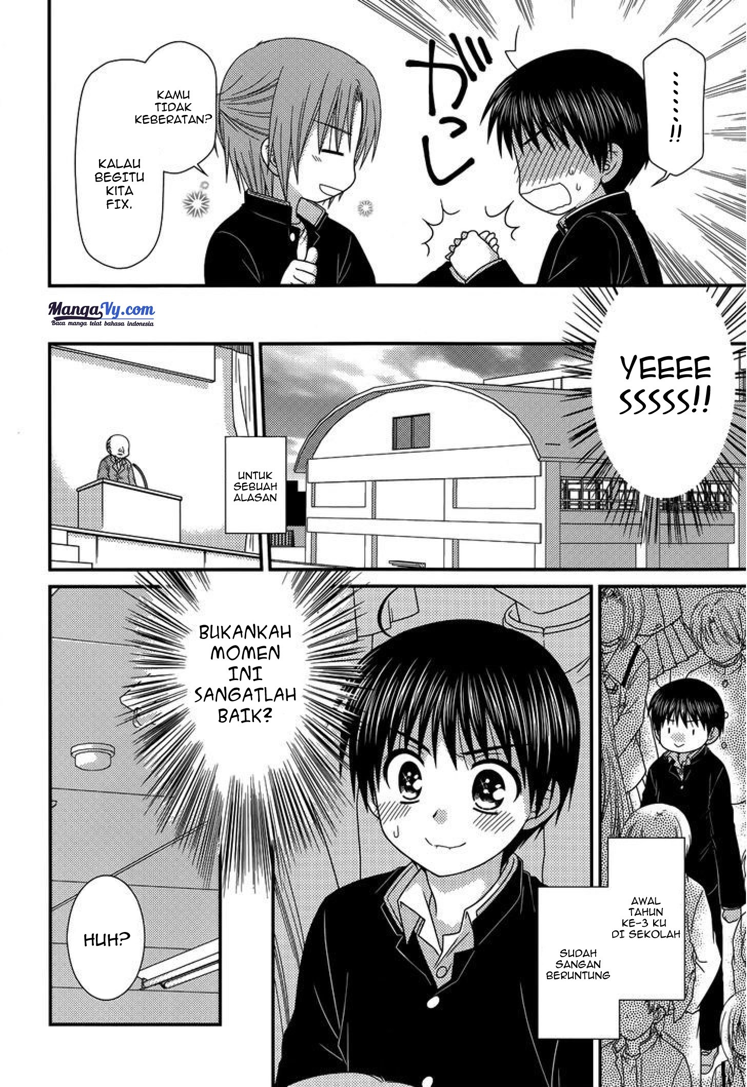 Tonari no Kashiwagi-san Chapter 41 Bahasa Indonesia