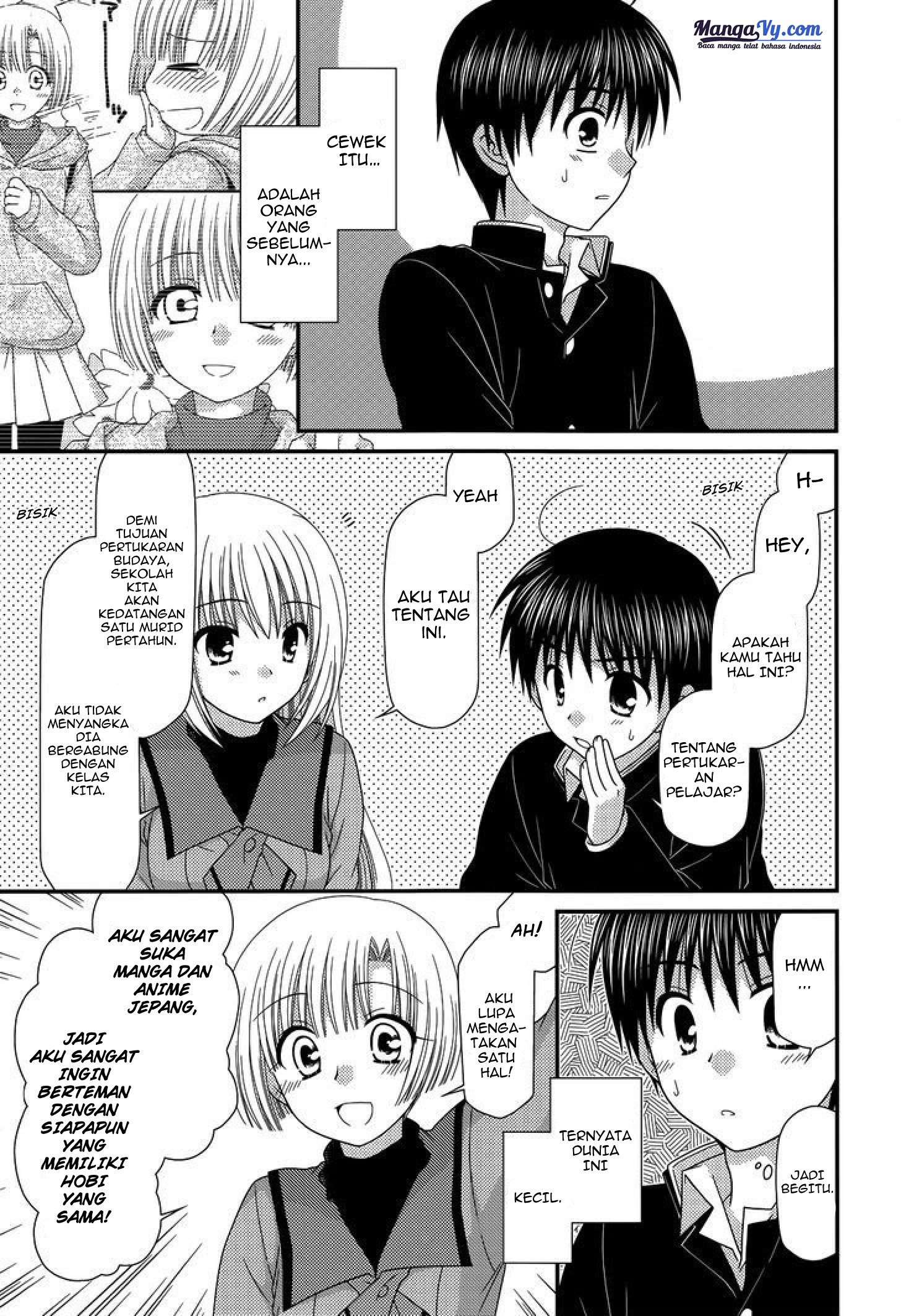 Tonari no Kashiwagi-san Chapter 41 Bahasa Indonesia