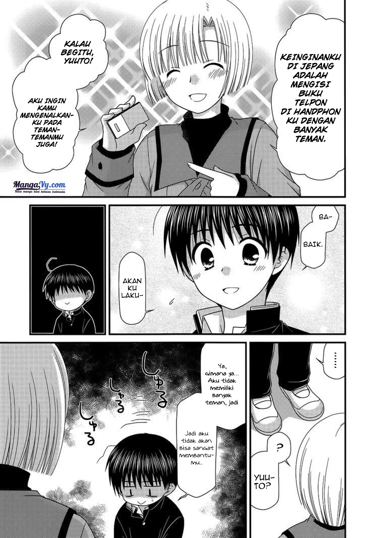 Tonari no Kashiwagi-san Chapter 41 Bahasa Indonesia