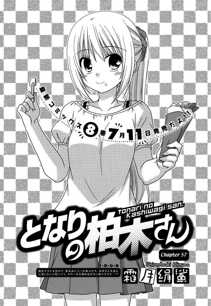 Tonari no Kashiwagi-san Chapter 57 Bahasa Indonesia
