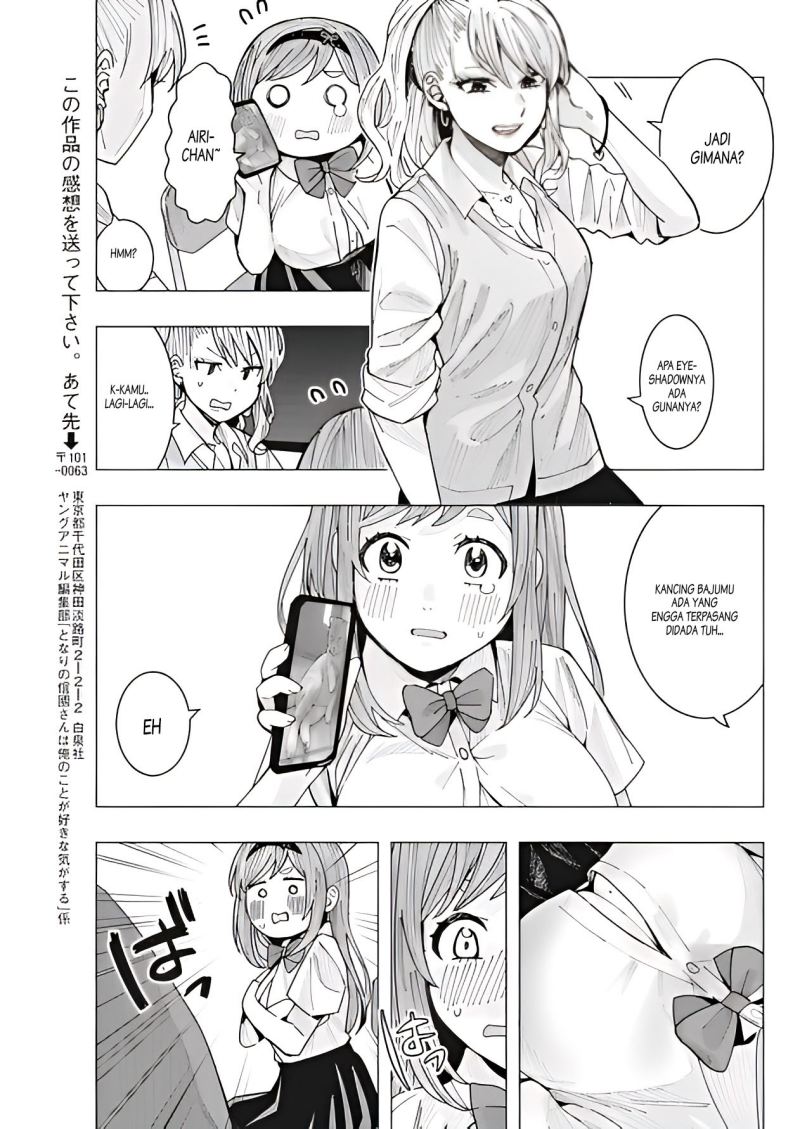 Tonari no Nobukuni-san wa Ore no Koto ga Sukina Ki ga Suru Chapter 11 Bahasa Indonesia
