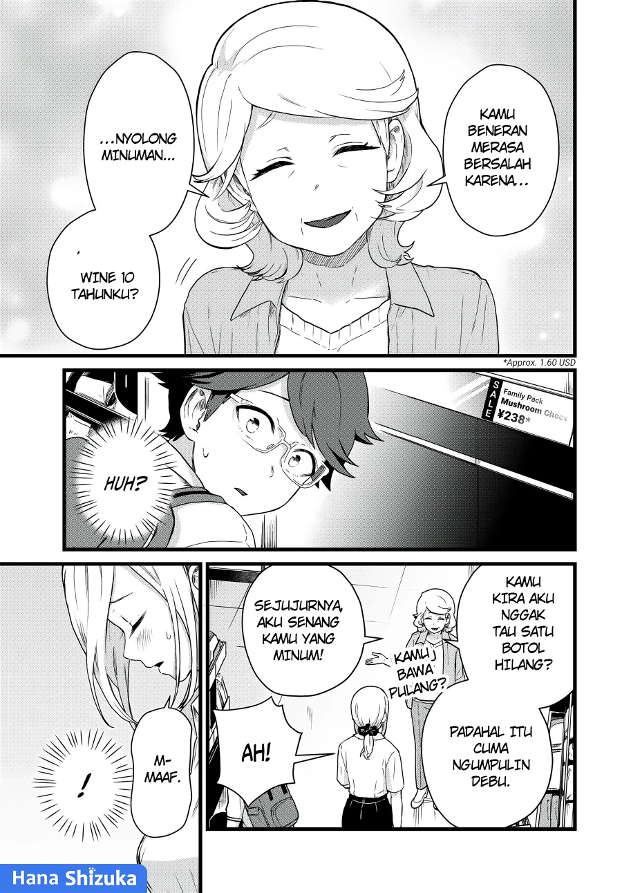 Tonari no Kuroki-san wa Nomu to Yabai Chapter 24 Bahasa Indonesia