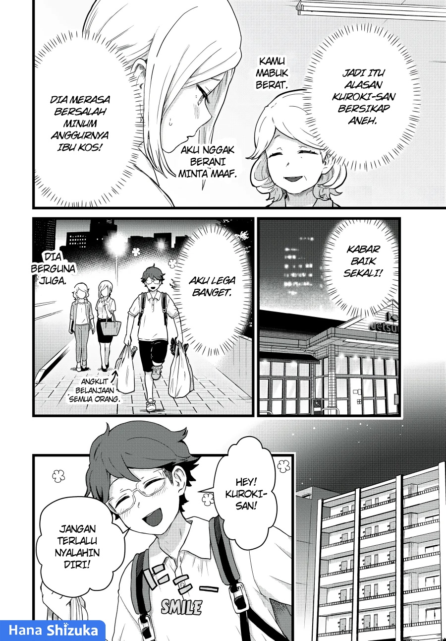 Tonari no Kuroki-san wa Nomu to Yabai Chapter 24 Bahasa Indonesia