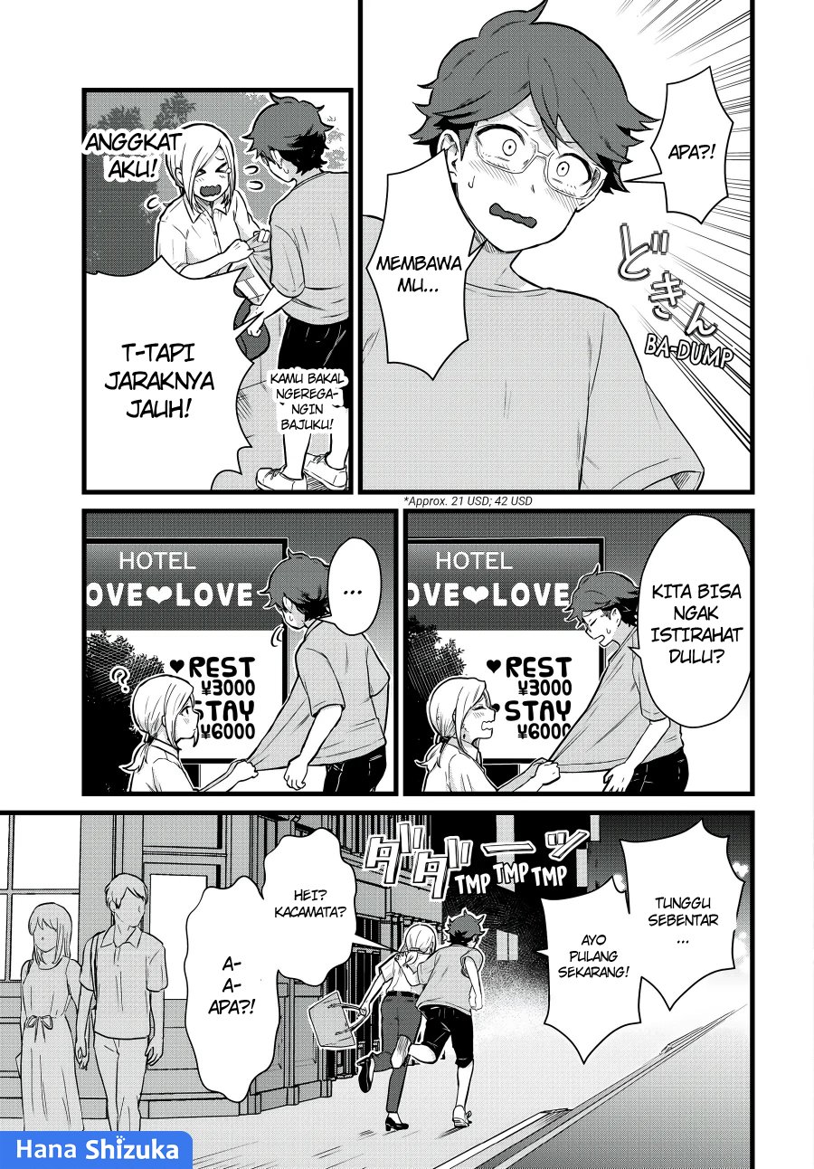 Tonari no Kuroki-san wa Nomu to Yabai Chapter 25 Bahasa Indonesia