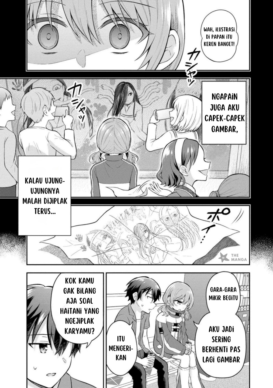 Tonari no Seki no Inkya Joshi ga Oshi Utaite Datta – Ore no Kyoku wo Uttatekure! Chapter 09.1 Bahasa Indonesia