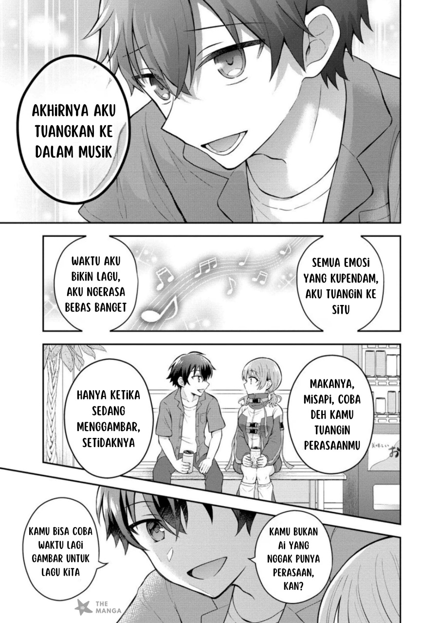 Tonari no Seki no Inkya Joshi ga Oshi Utaite Datta – Ore no Kyoku wo Uttatekure! Chapter 09.1 Bahasa Indonesia