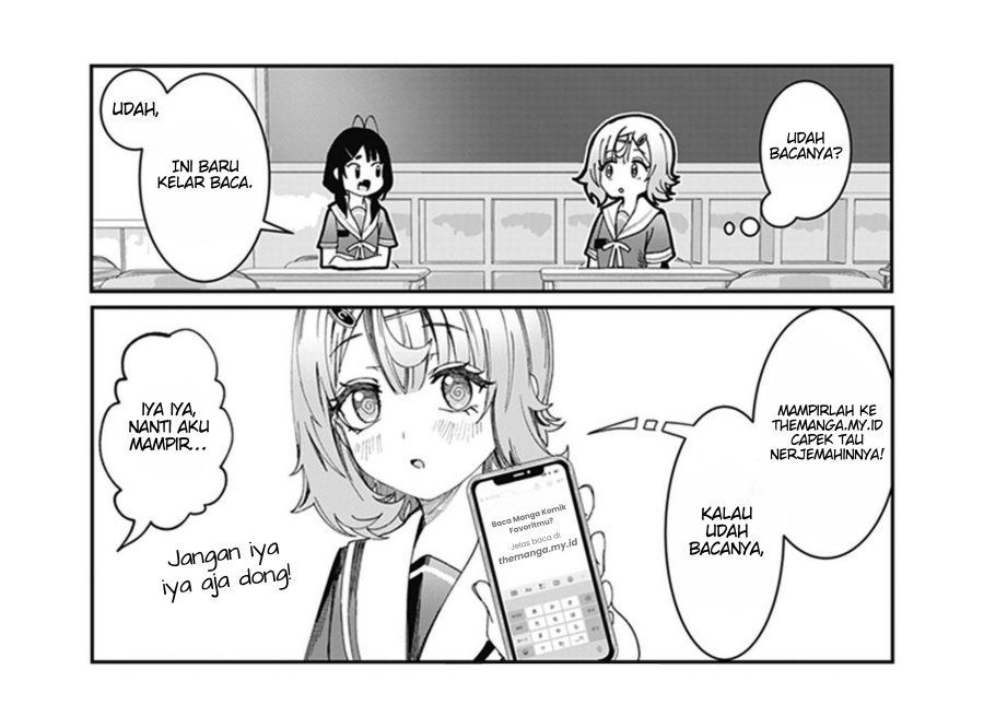 Tonari no Seki no Inkya Joshi ga Oshi Utaite Datta – Ore no Kyoku wo Uttatekure! Chapter 13.1 Bahasa Indonesia
