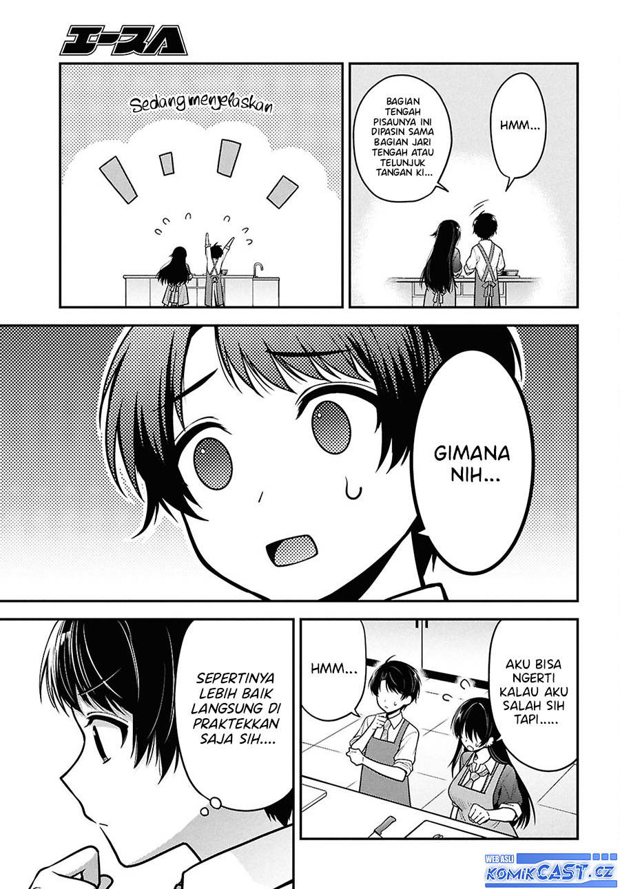 Tonari no Seki no Yankee Shimizu-san ga Kami o Kuroku Sometekita chapter 2
