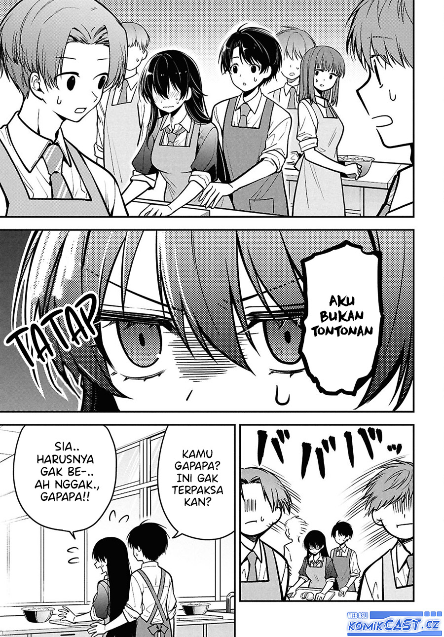 Tonari no Seki no Yankee Shimizu-san ga Kami o Kuroku Sometekita chapter 2