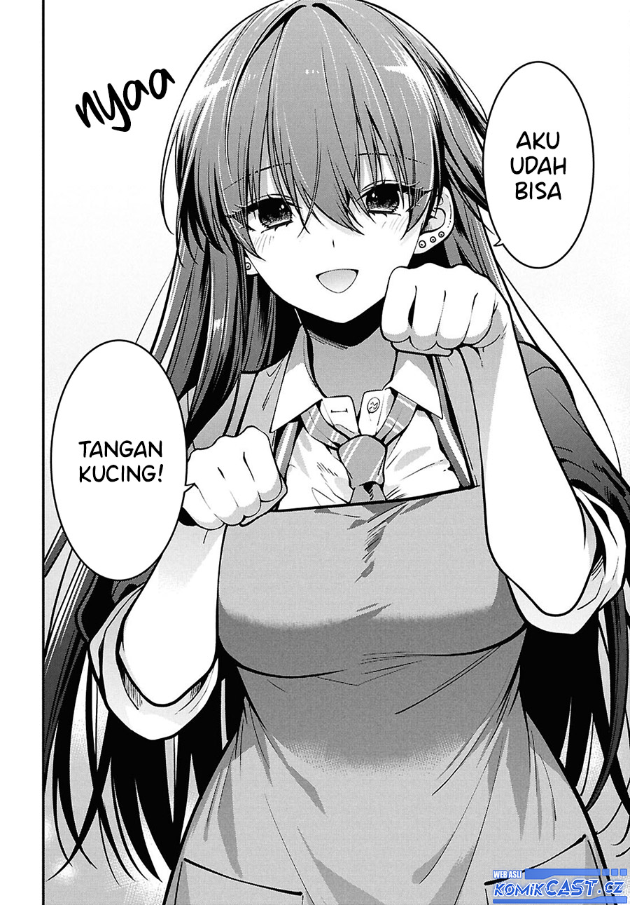 Tonari no Seki no Yankee Shimizu-san ga Kami o Kuroku Sometekita chapter 2