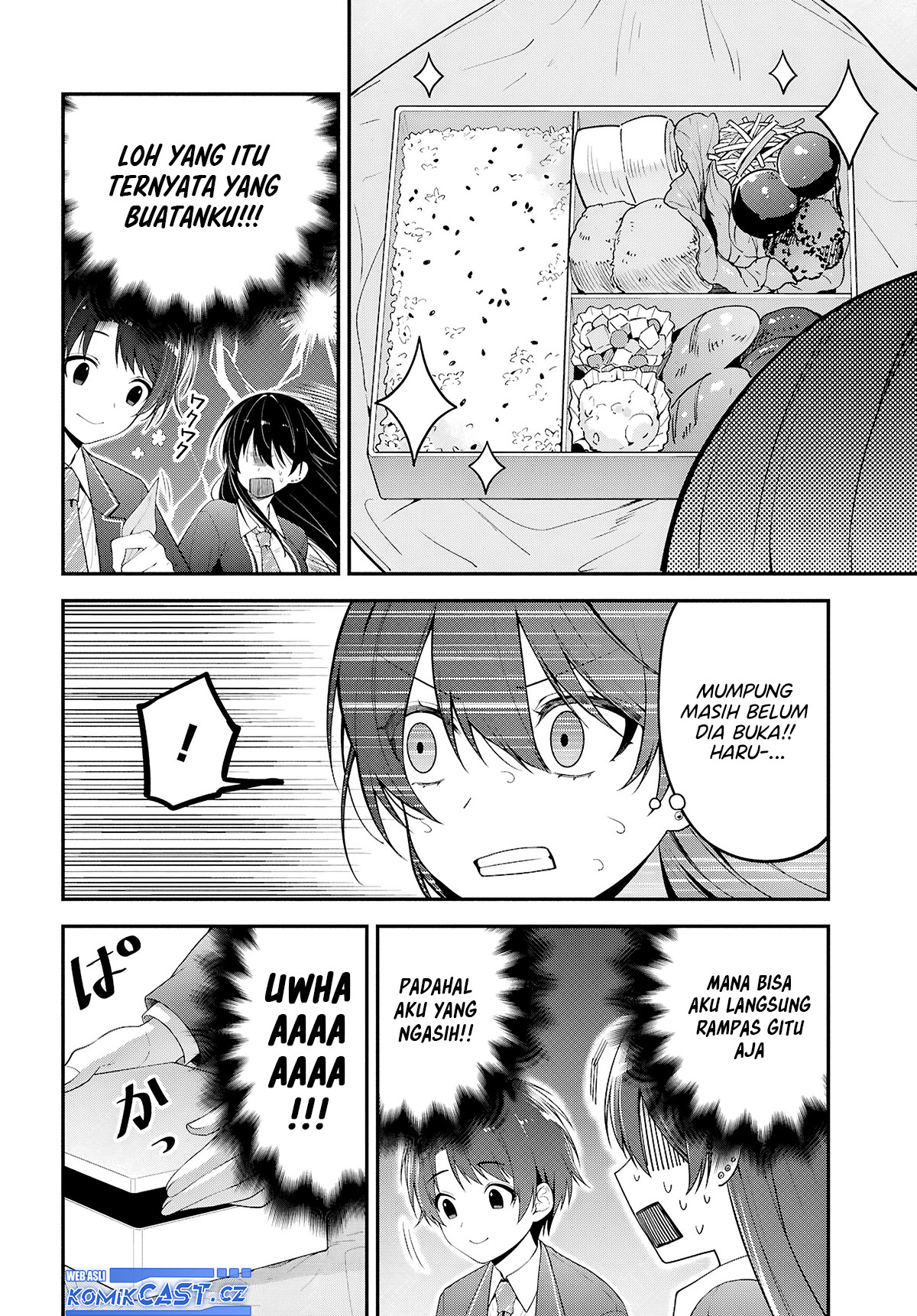 Tonari no Seki no Yankee Shimizu-san ga Kami o Kuroku Sometekita chapter 3