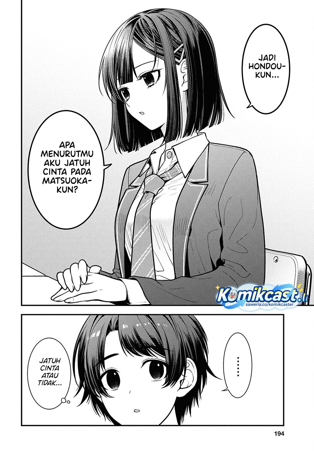 Tonari no Seki no Yankee Shimizu-san ga Kami o Kuroku Sometekita Chapter 11 Bahasa Indonesia