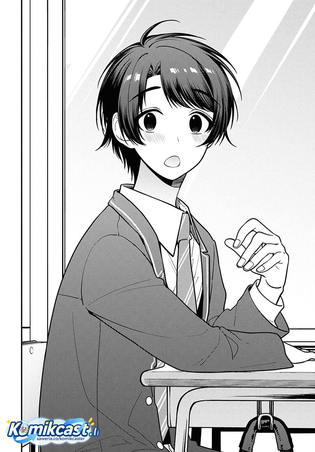 Tonari no Seki no Yankee Shimizu-san ga Kami o Kuroku Sometekita Chapter 11 Bahasa Indonesia