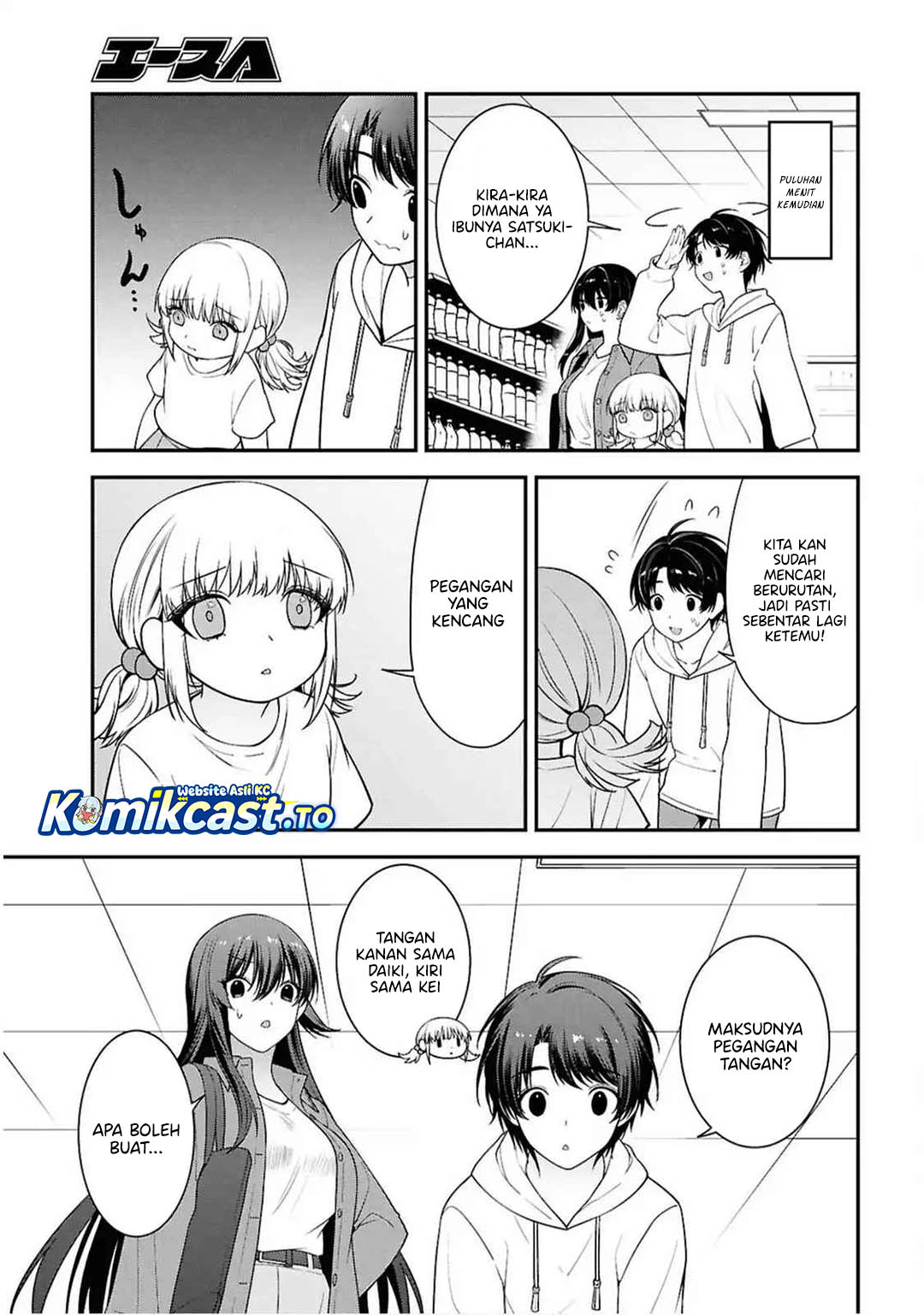 Tonari no Seki no Yankee Shimizu-san ga Kami o Kuroku Sometekita Chapter 13 Bahasa Indonesia