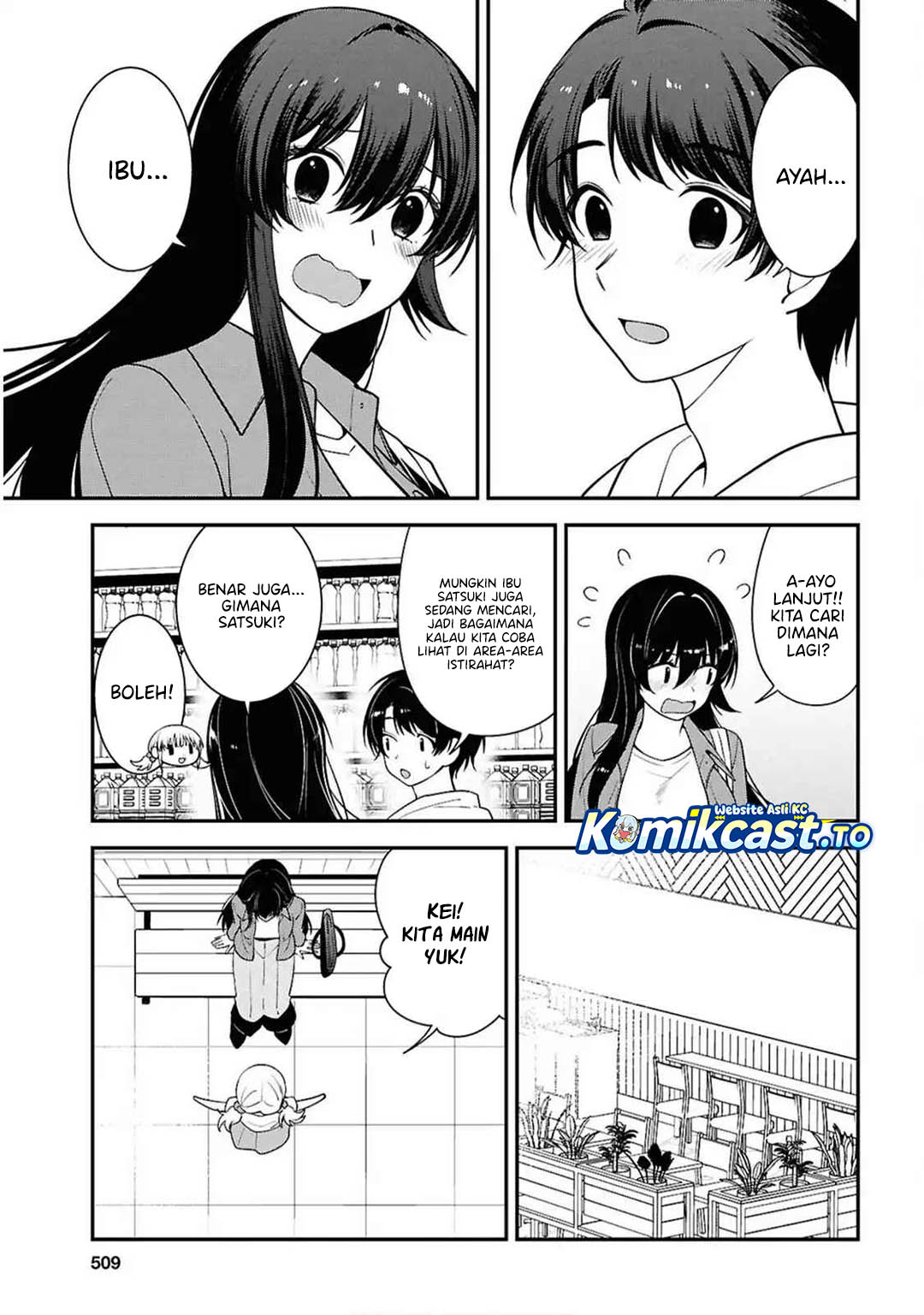 Tonari no Seki no Yankee Shimizu-san ga Kami o Kuroku Sometekita Chapter 13 Bahasa Indonesia