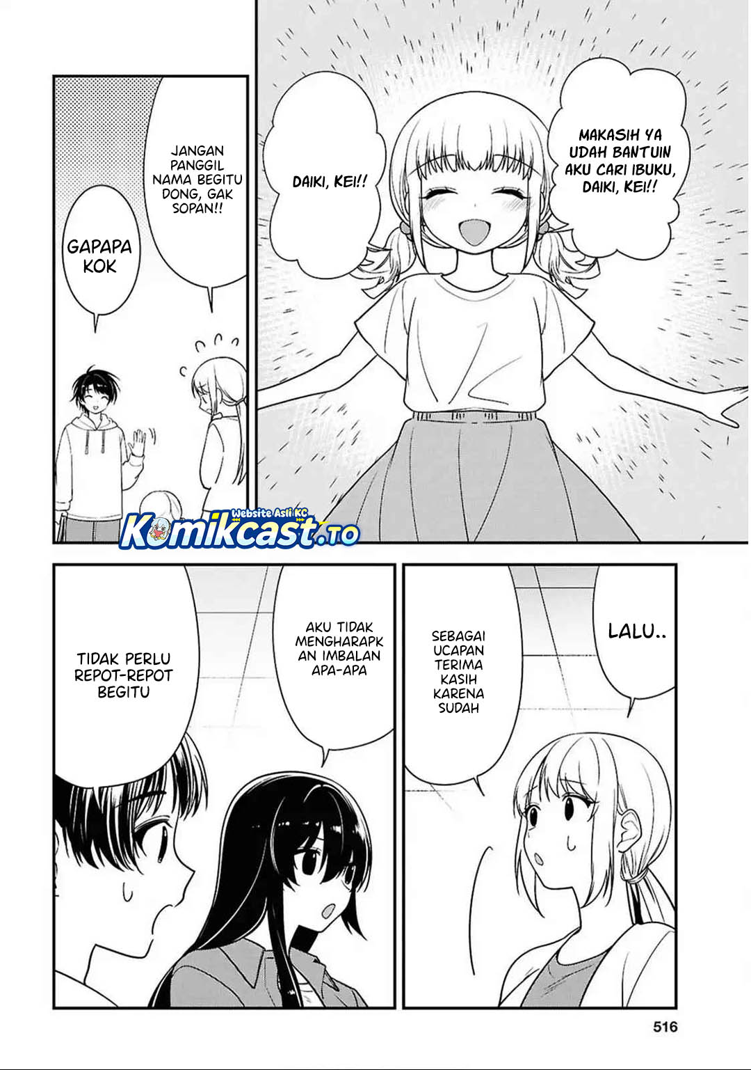 Tonari no Seki no Yankee Shimizu-san ga Kami o Kuroku Sometekita Chapter 13 Bahasa Indonesia