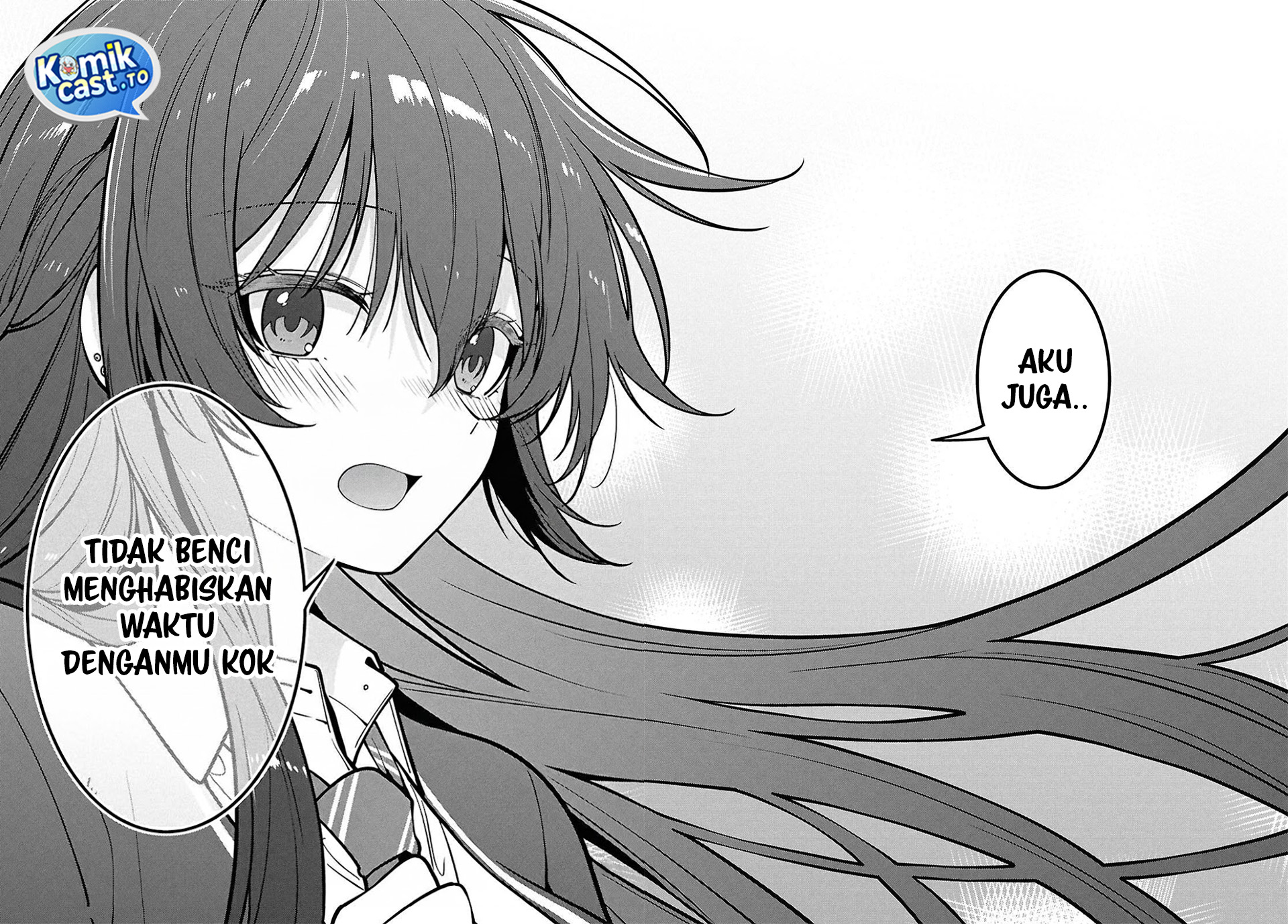 Tonari no Seki no Yankee Shimizu-san ga Kami o Kuroku Sometekita chapter 15