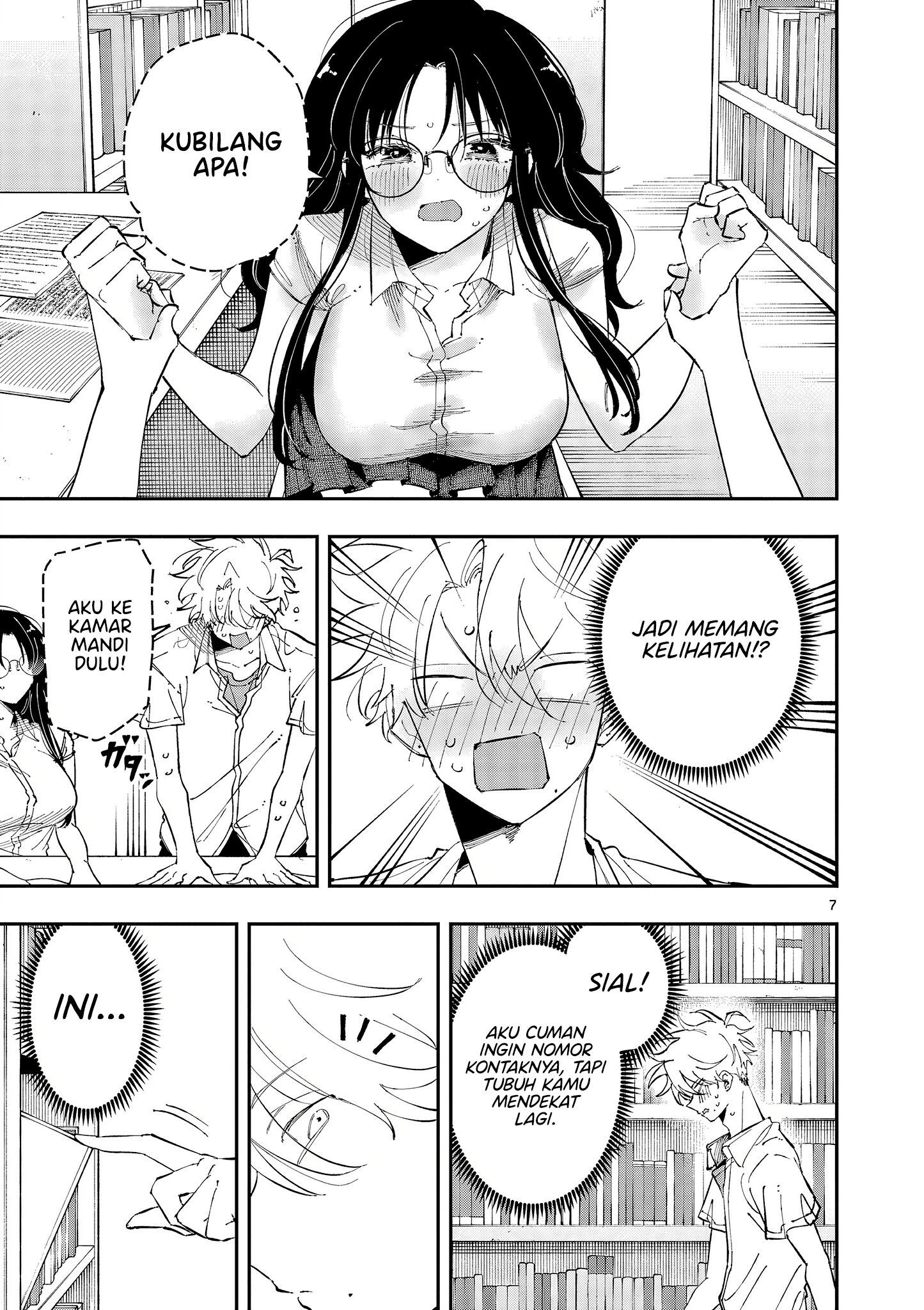 Tonari no Seki no Yatsu ga Souiu Me de Mitekuru chapter 37