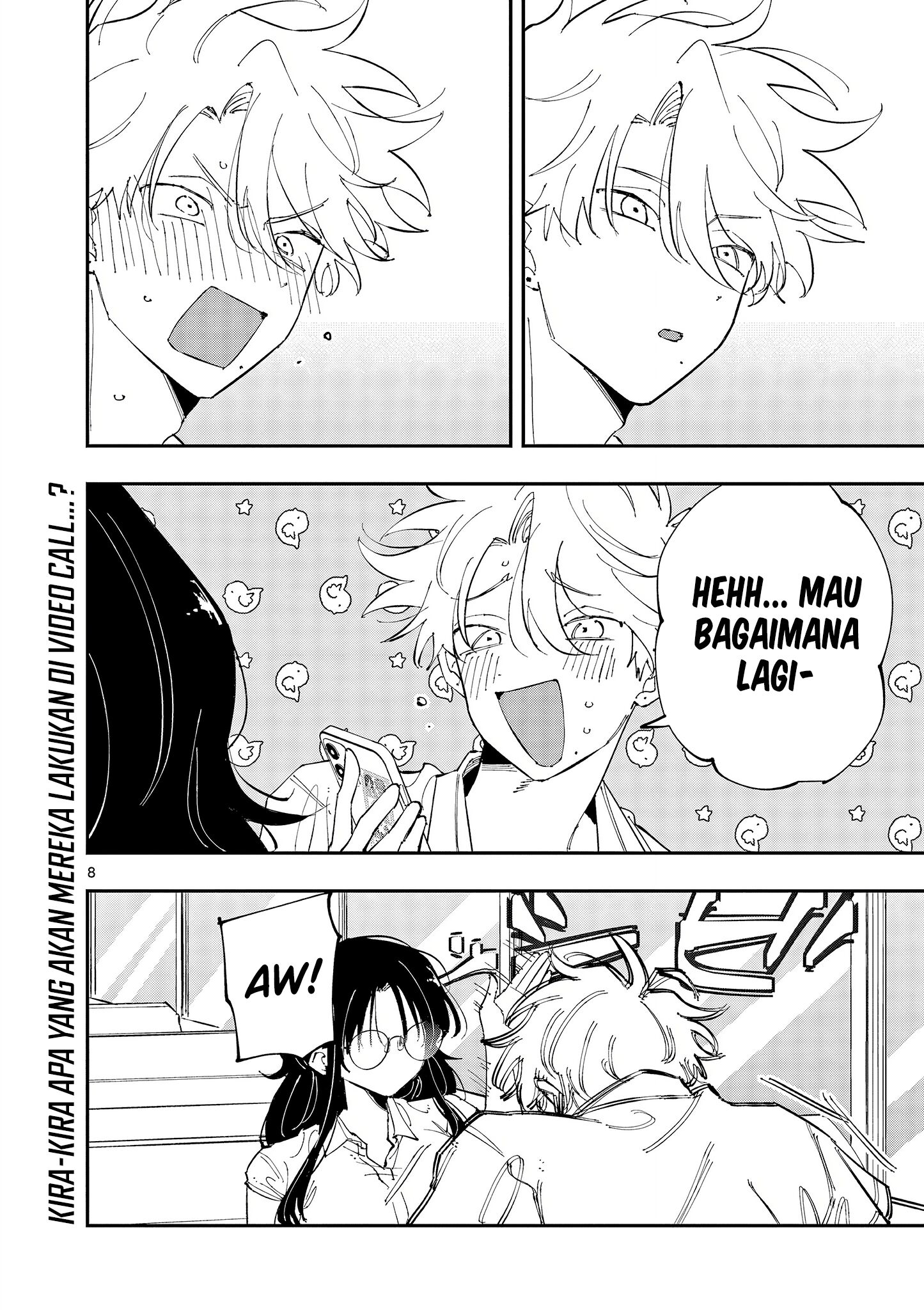 Tonari no Seki no Yatsu ga Souiu Me de Mitekuru chapter 42