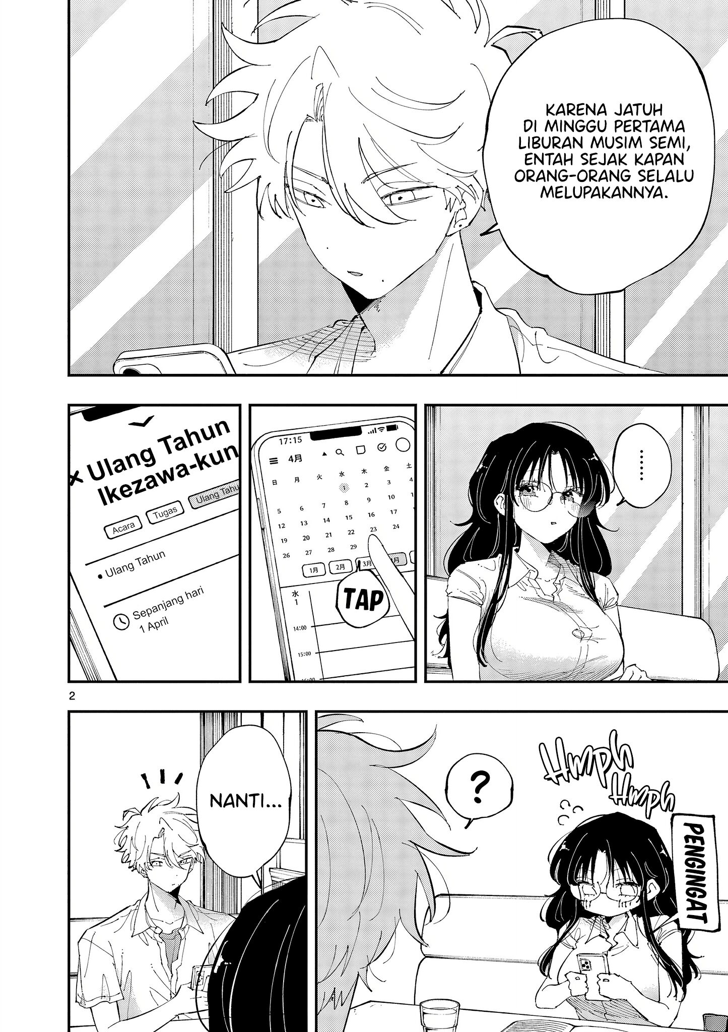 Tonari no Seki no Yatsu ga Souiu Me de Mitekuru Chapter 42 Bahasa Indonesia