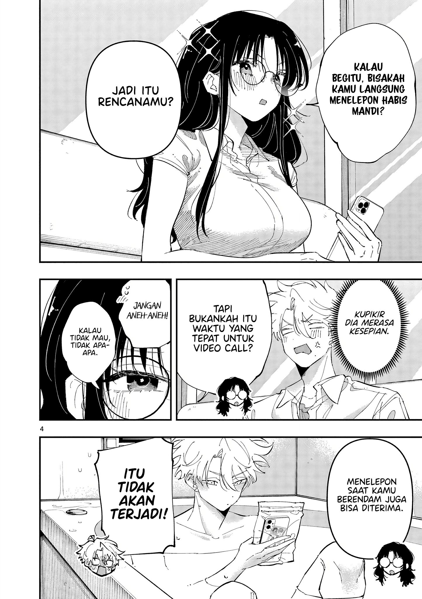 Tonari no Seki no Yatsu ga Souiu Me de Mitekuru Chapter 42 Bahasa Indonesia
