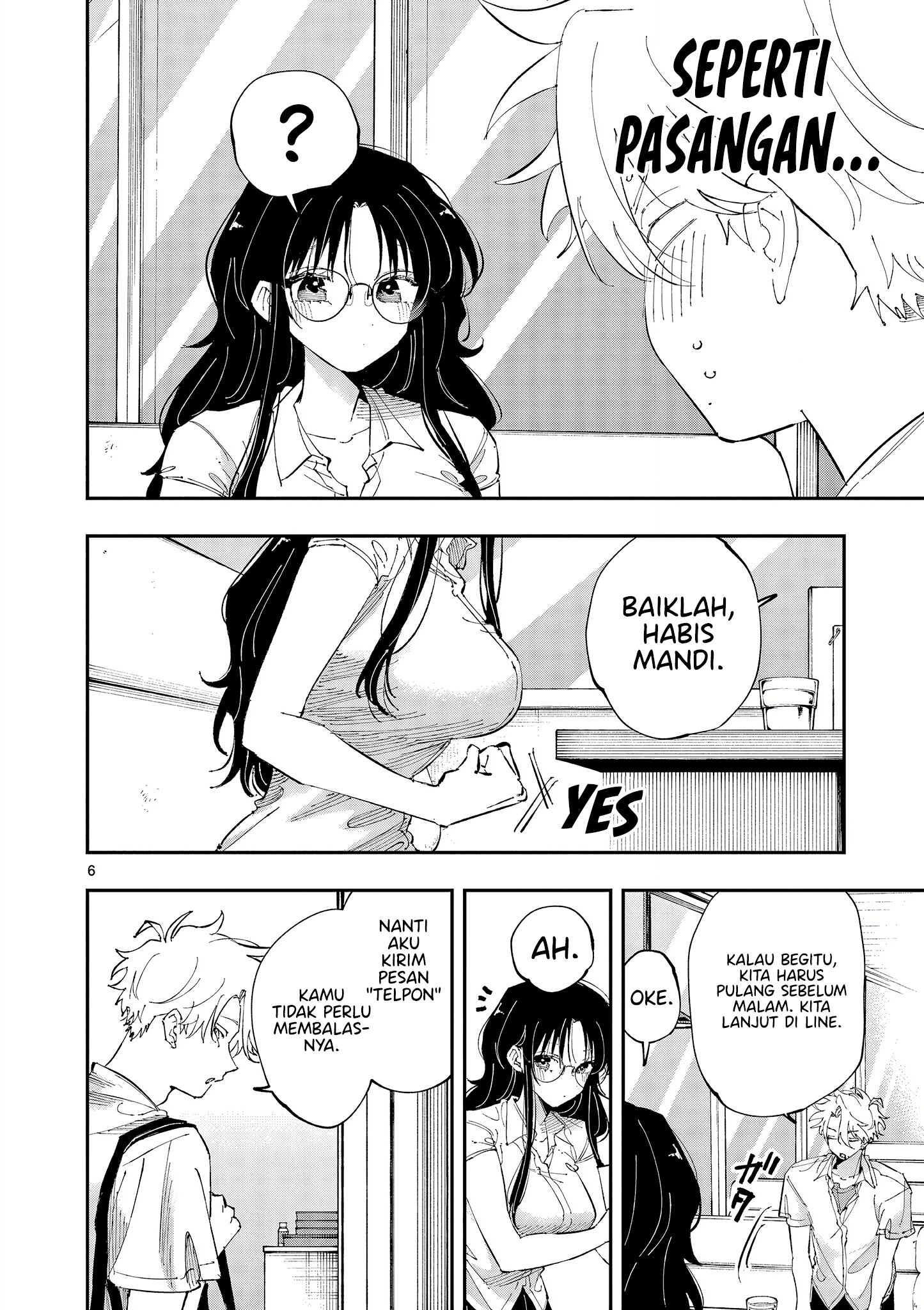 Tonari no Seki no Yatsu ga Souiu Me de Mitekuru Chapter 42 Bahasa Indonesia