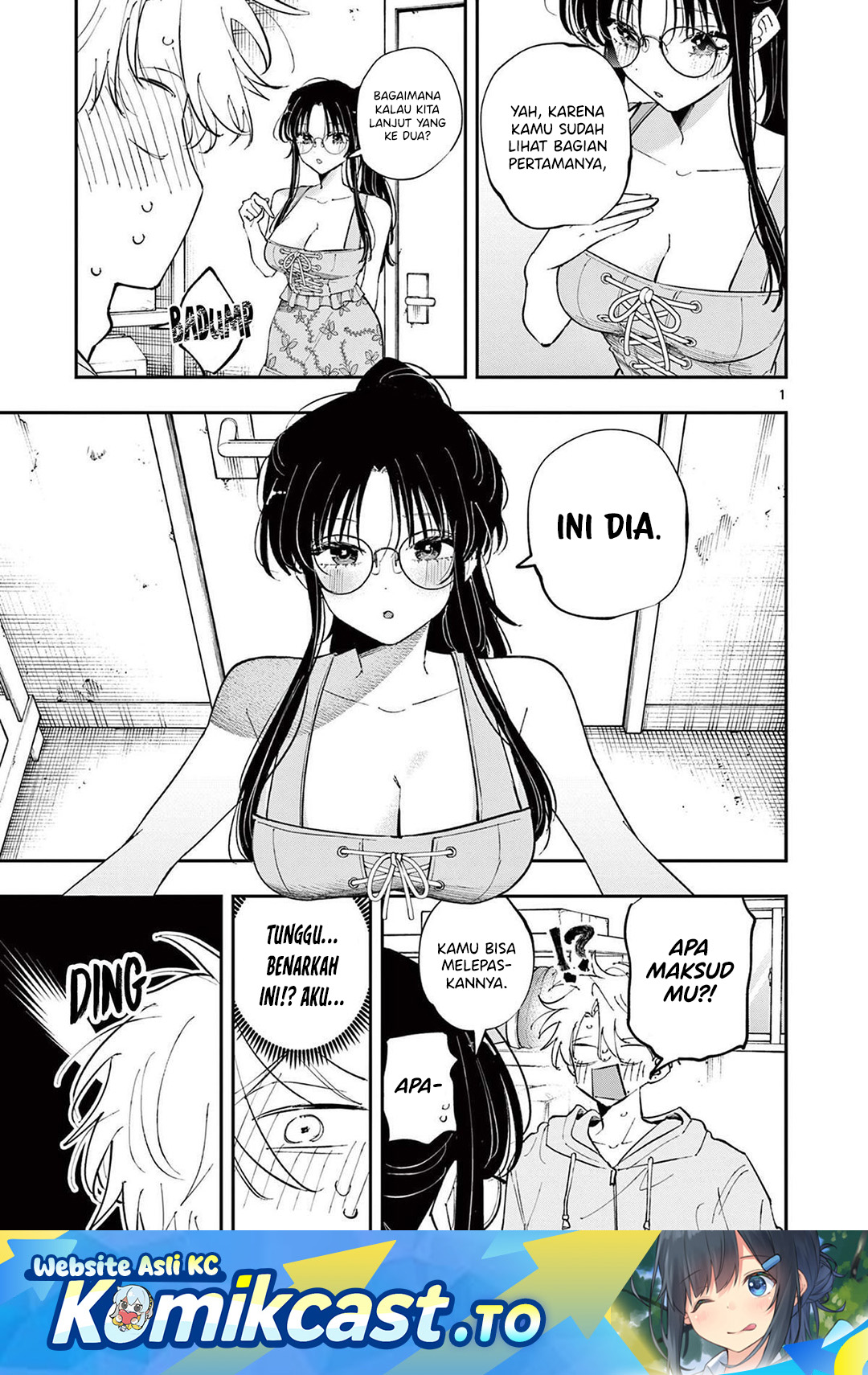 Tonari no Seki no Yatsu ga Souiu Me de Mitekuru Chapter 70 Bahasa Indonesia