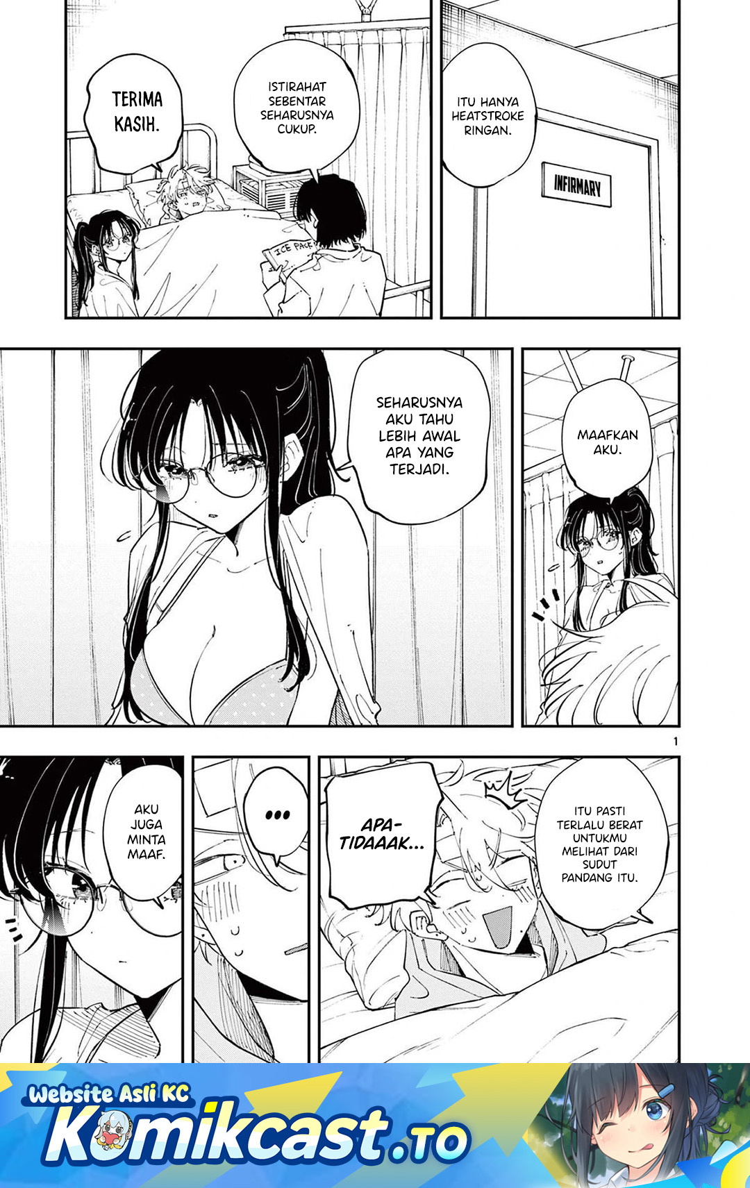 Tonari no Seki no Yatsu ga Souiu Me de Mitekuru Chapter 72 Bahasa Indonesia