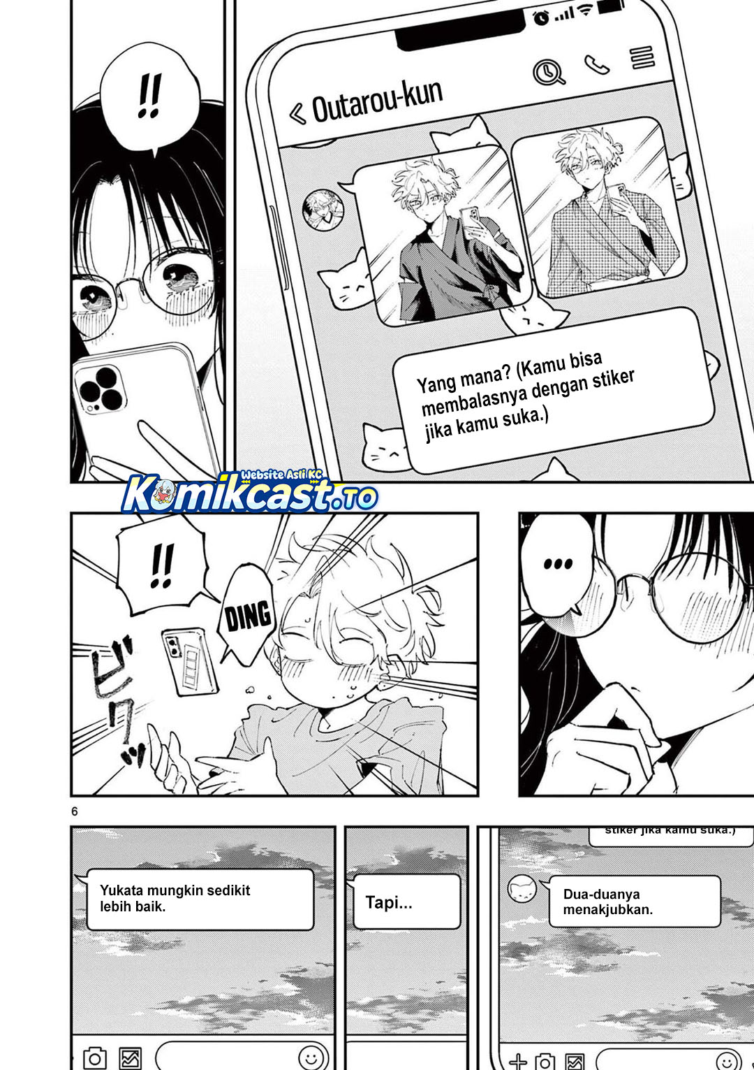 Tonari no Seki no Yatsu ga Souiu Me de Mitekuru Chapter 76 Bahasa Indonesia