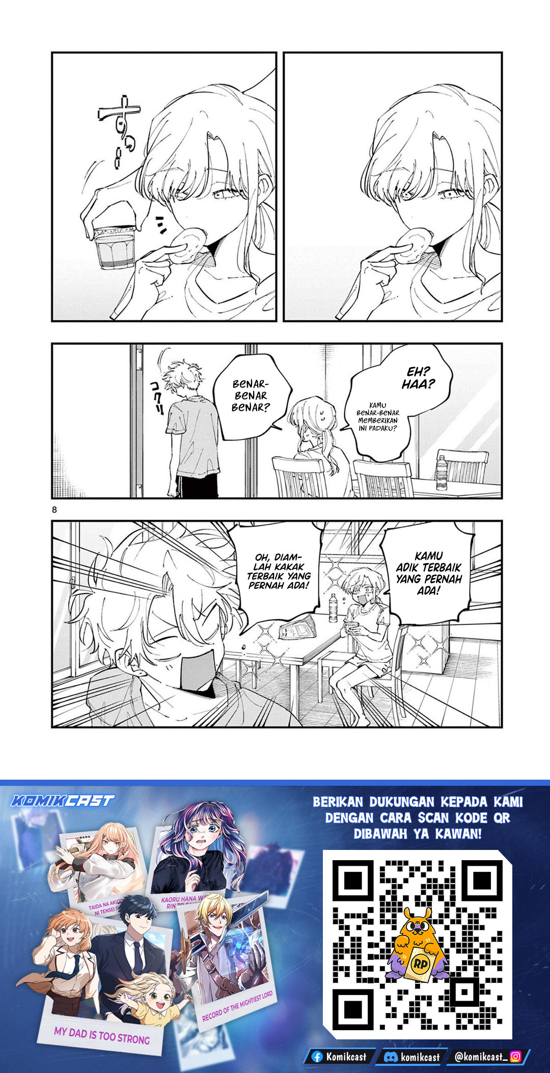 Tonari no Seki no Yatsu ga Souiu Me de Mitekuru Chapter 76 Bahasa Indonesia