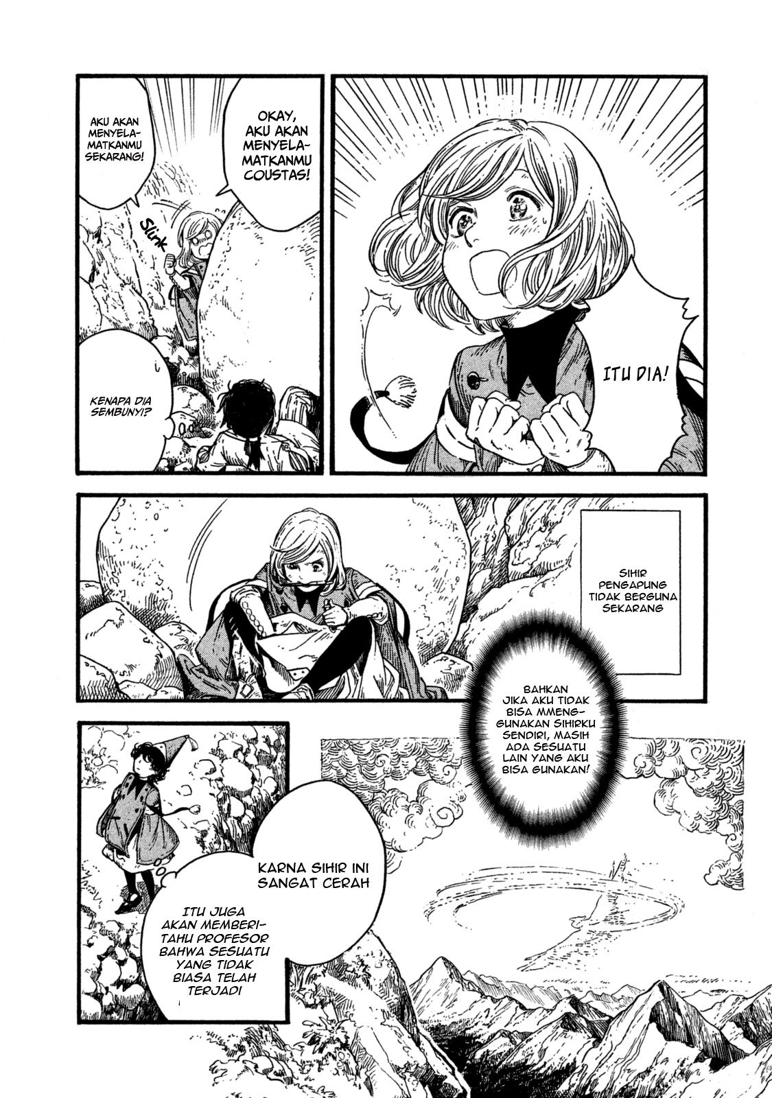 Tongari Boushi no Atelier Chapter 11 Bahasa Indonesia