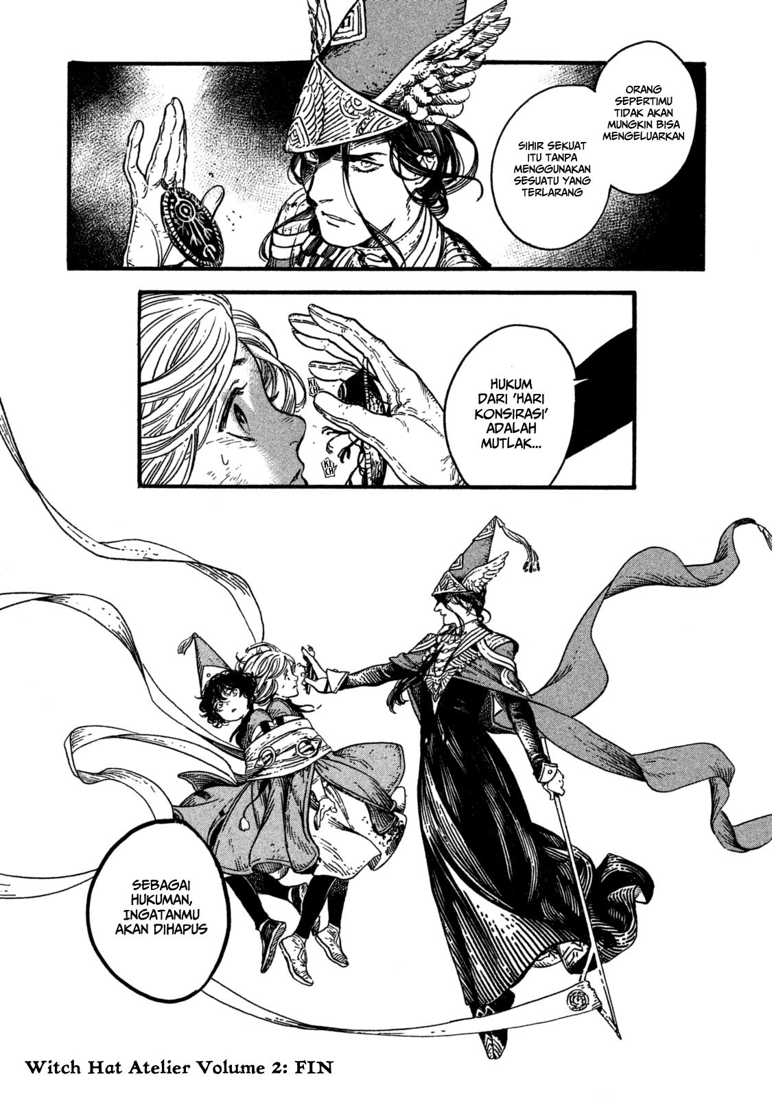 Tongari Boushi no Atelier Chapter 11 Bahasa Indonesia