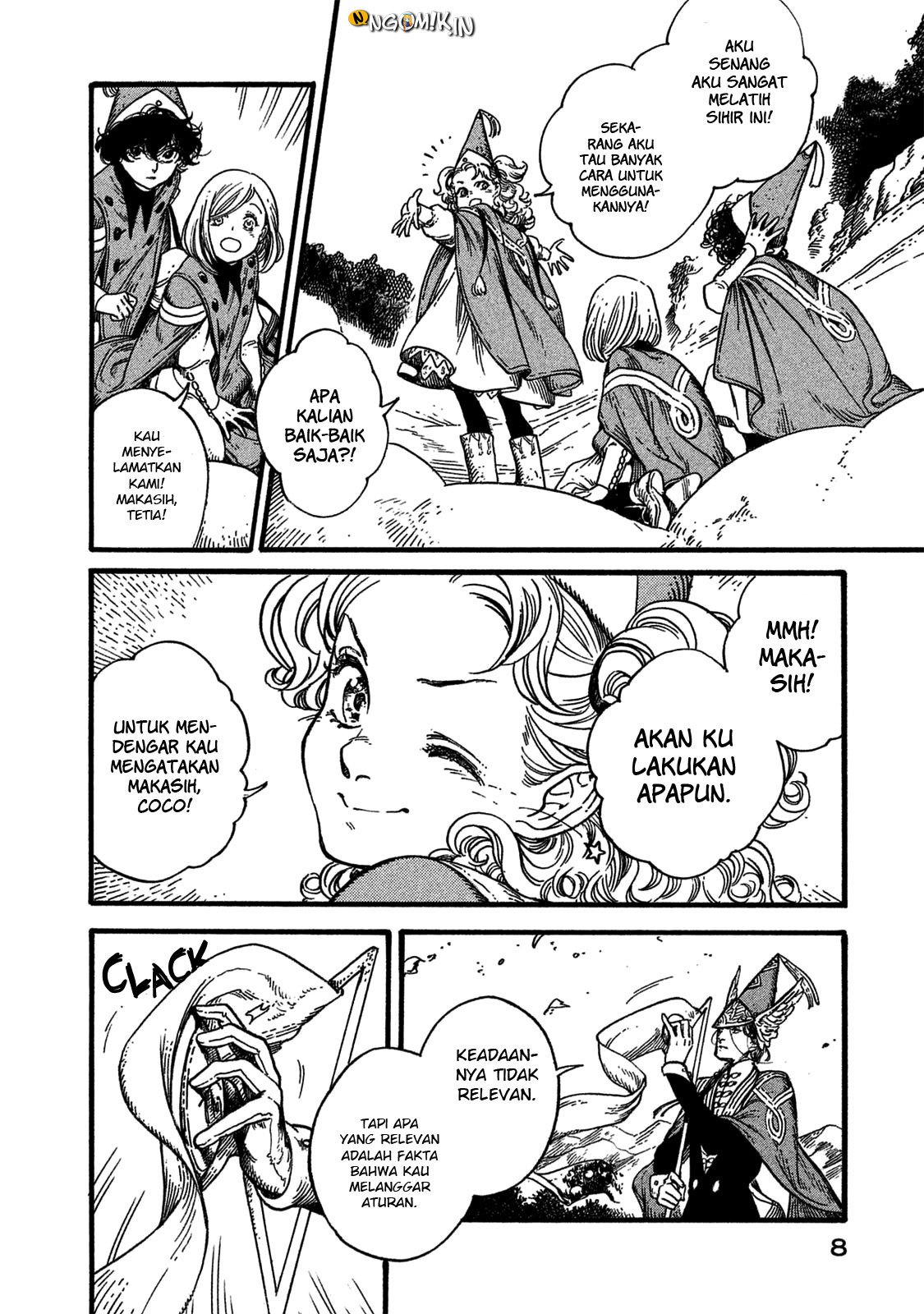 Tongari Boushi no Atelier chapter 12
