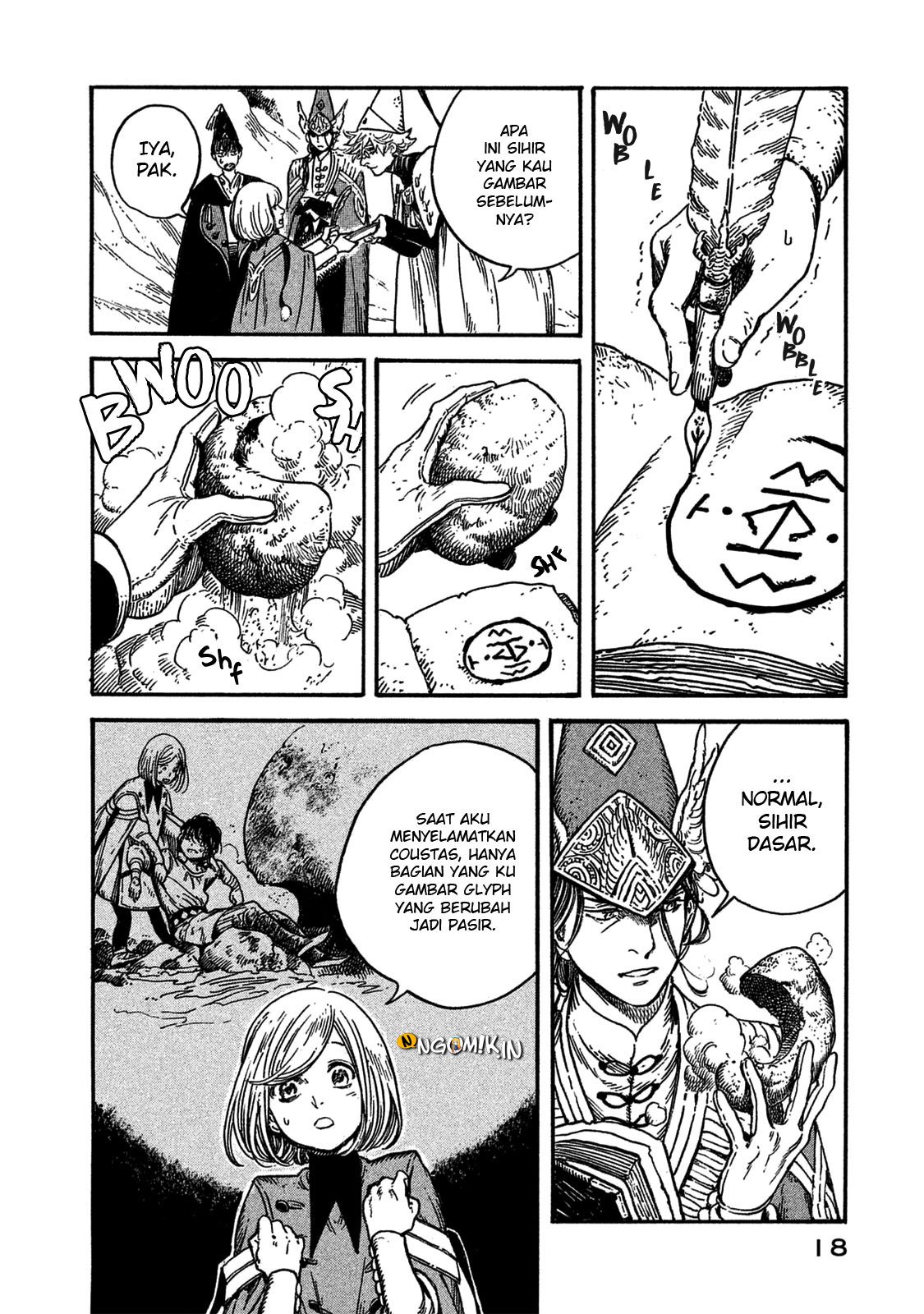 Tongari Boushi no Atelier chapter 12
