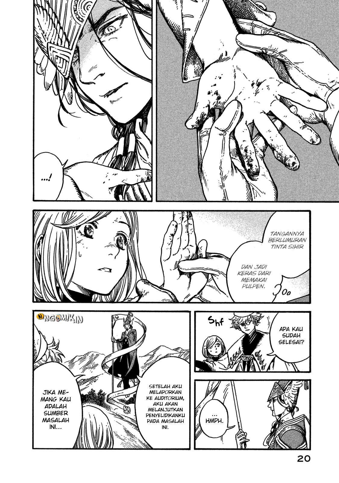 Tongari Boushi no Atelier chapter 12