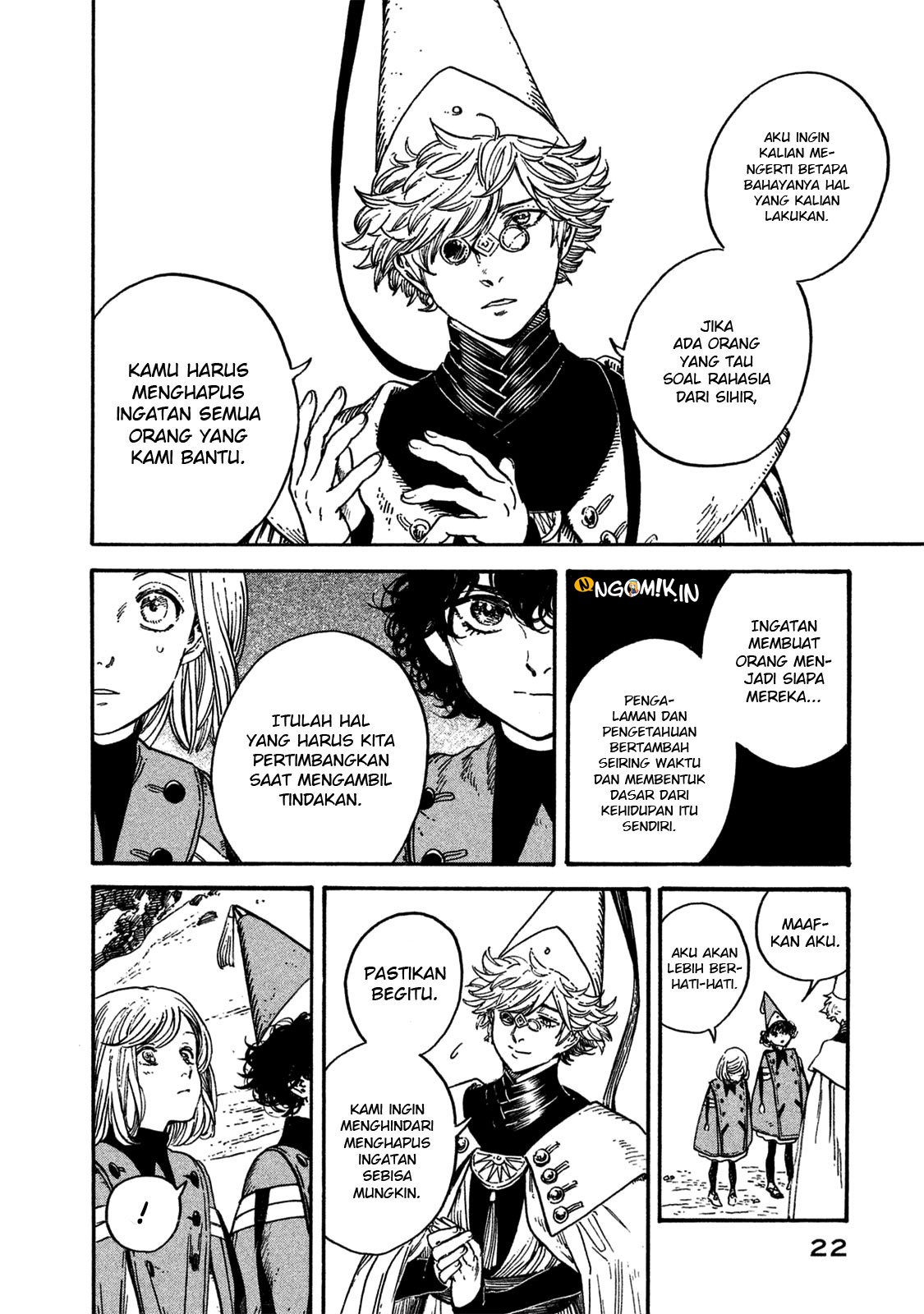 Tongari Boushi no Atelier chapter 12